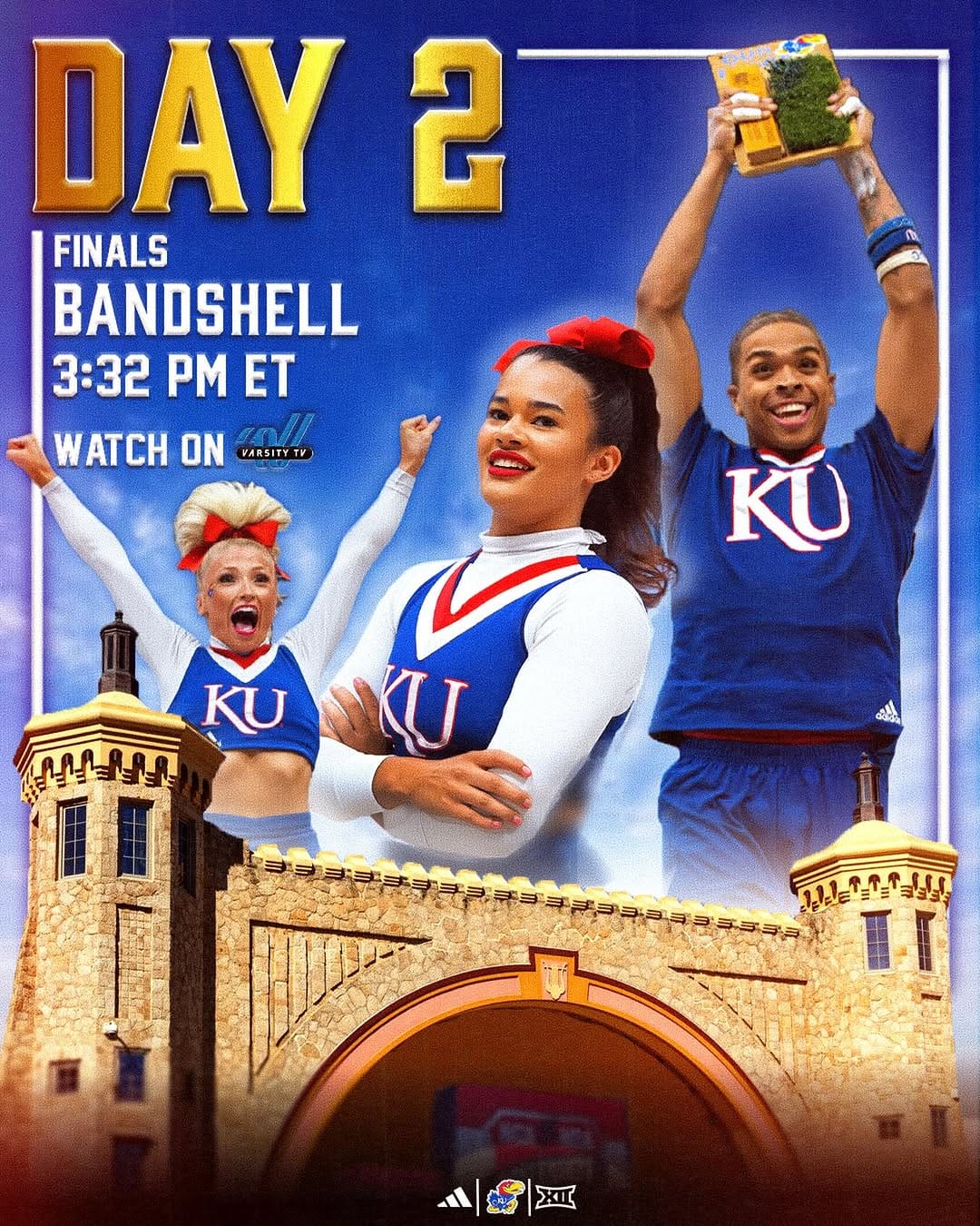 Post 8 by Kansas Cheerleading on Instagram (image)