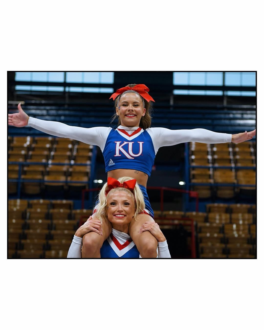 Post 10 by Kansas Cheerleading on Instagram (carousel)