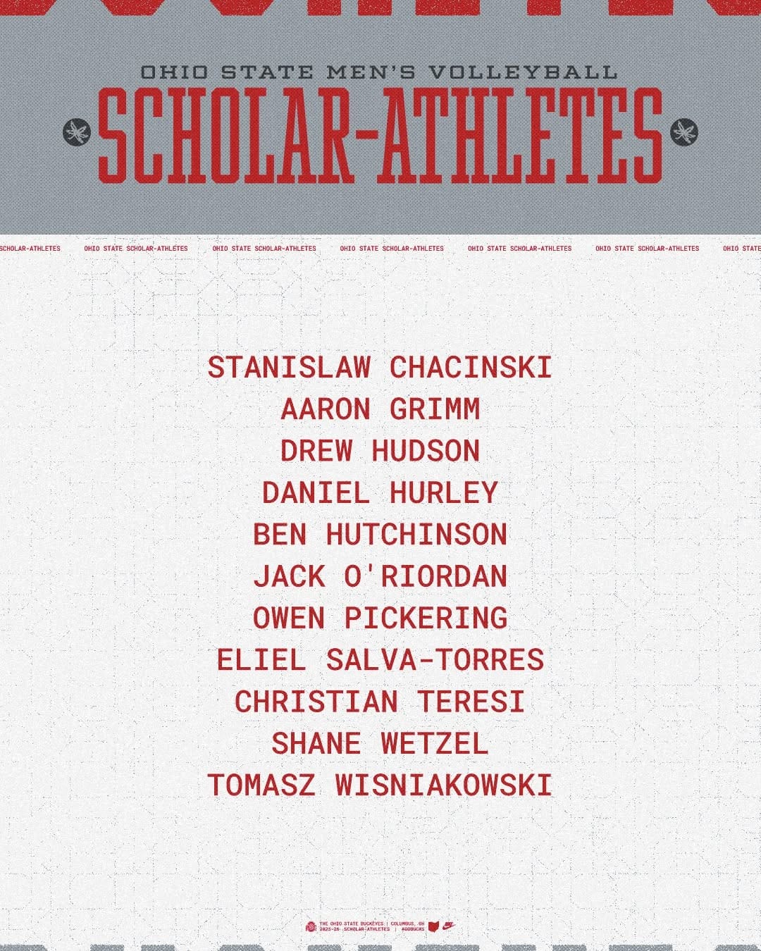 Post 8 by Ohio State Men's Volleyball on Instagram (image)