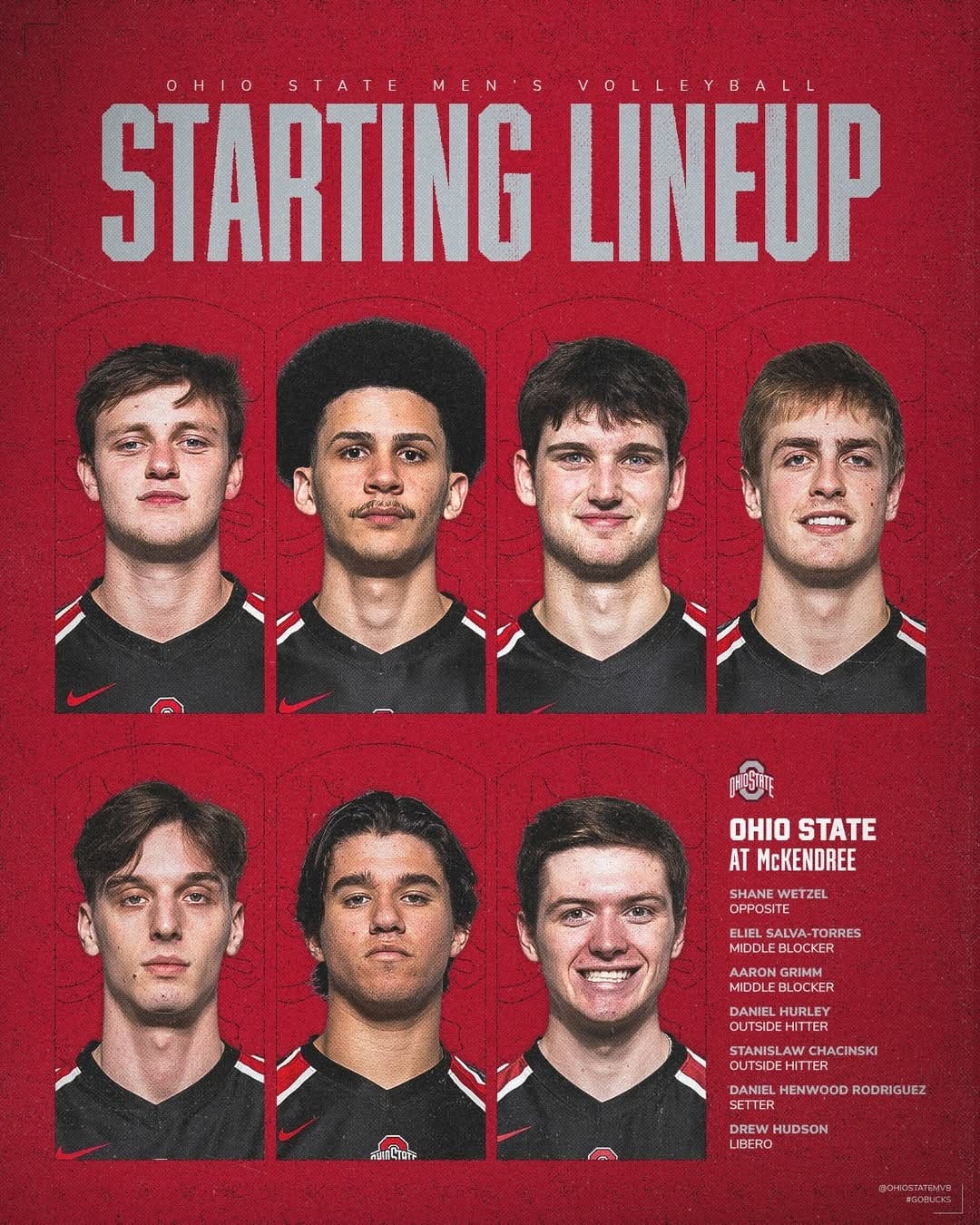 Post 5 by Ohio State Men's Volleyball on Instagram (image)