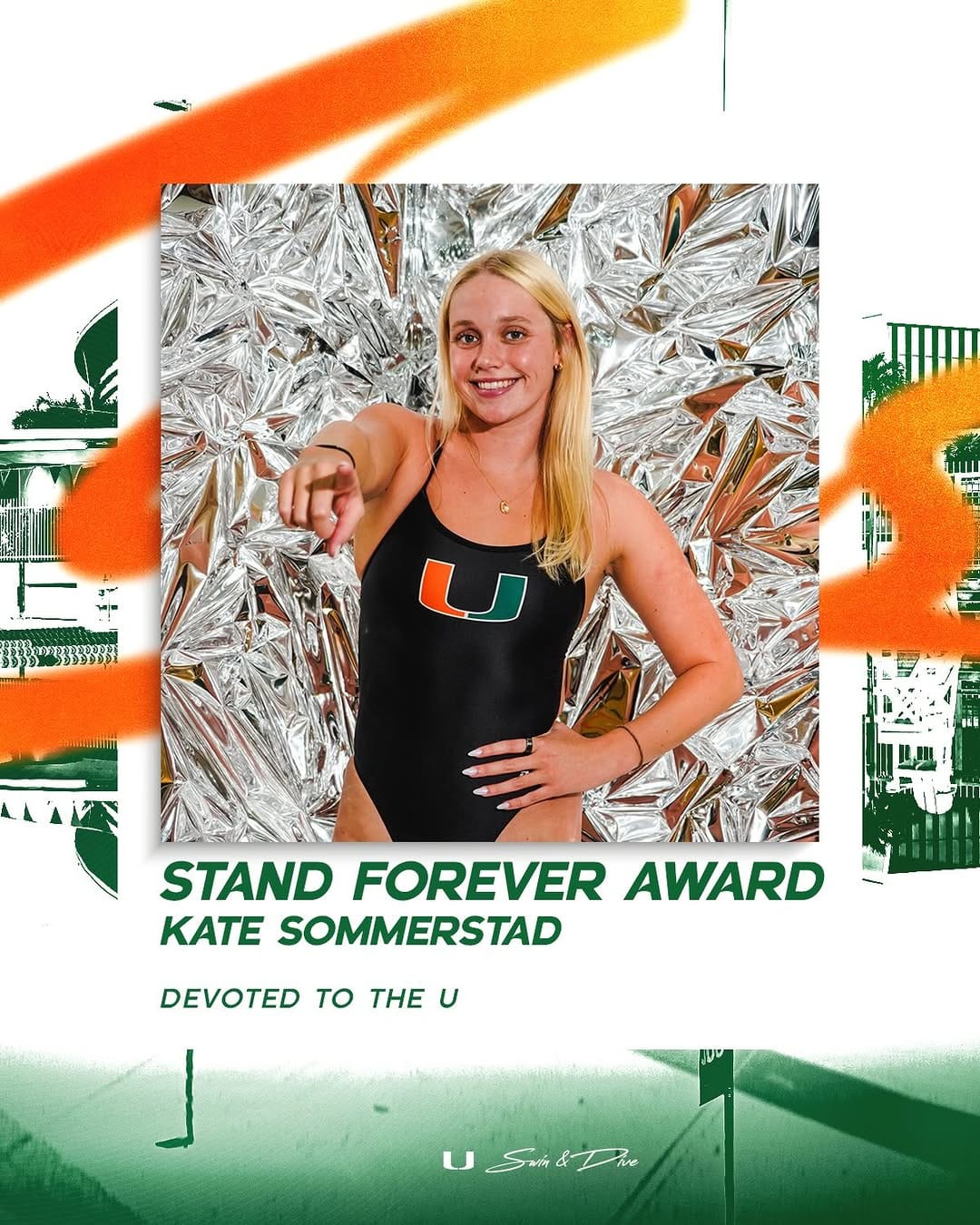Post 3 by Miami Hurricanes Swim & Dive on Instagram (carousel)