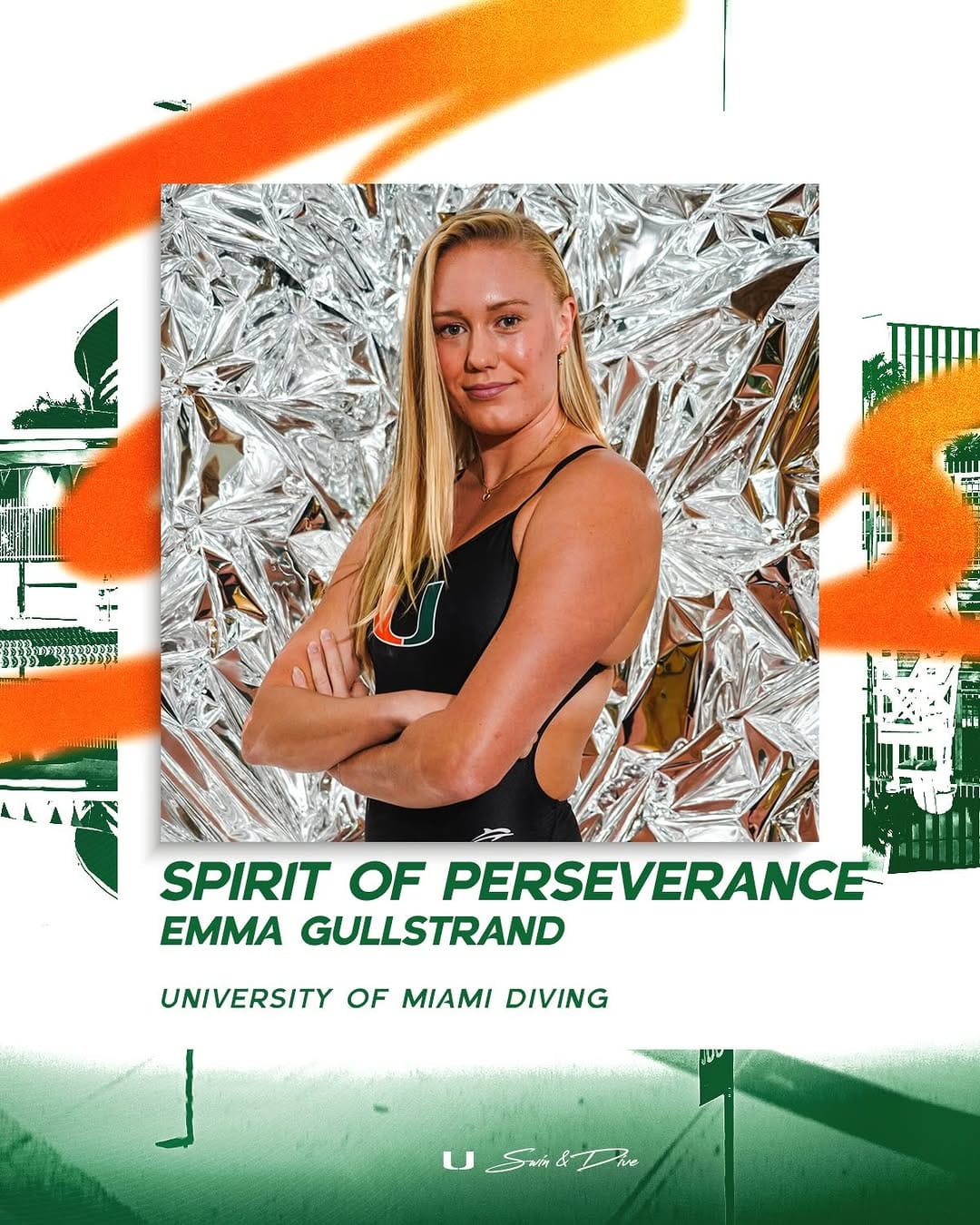Post 1 by Miami Hurricanes Swim & Dive on Instagram (carousel)