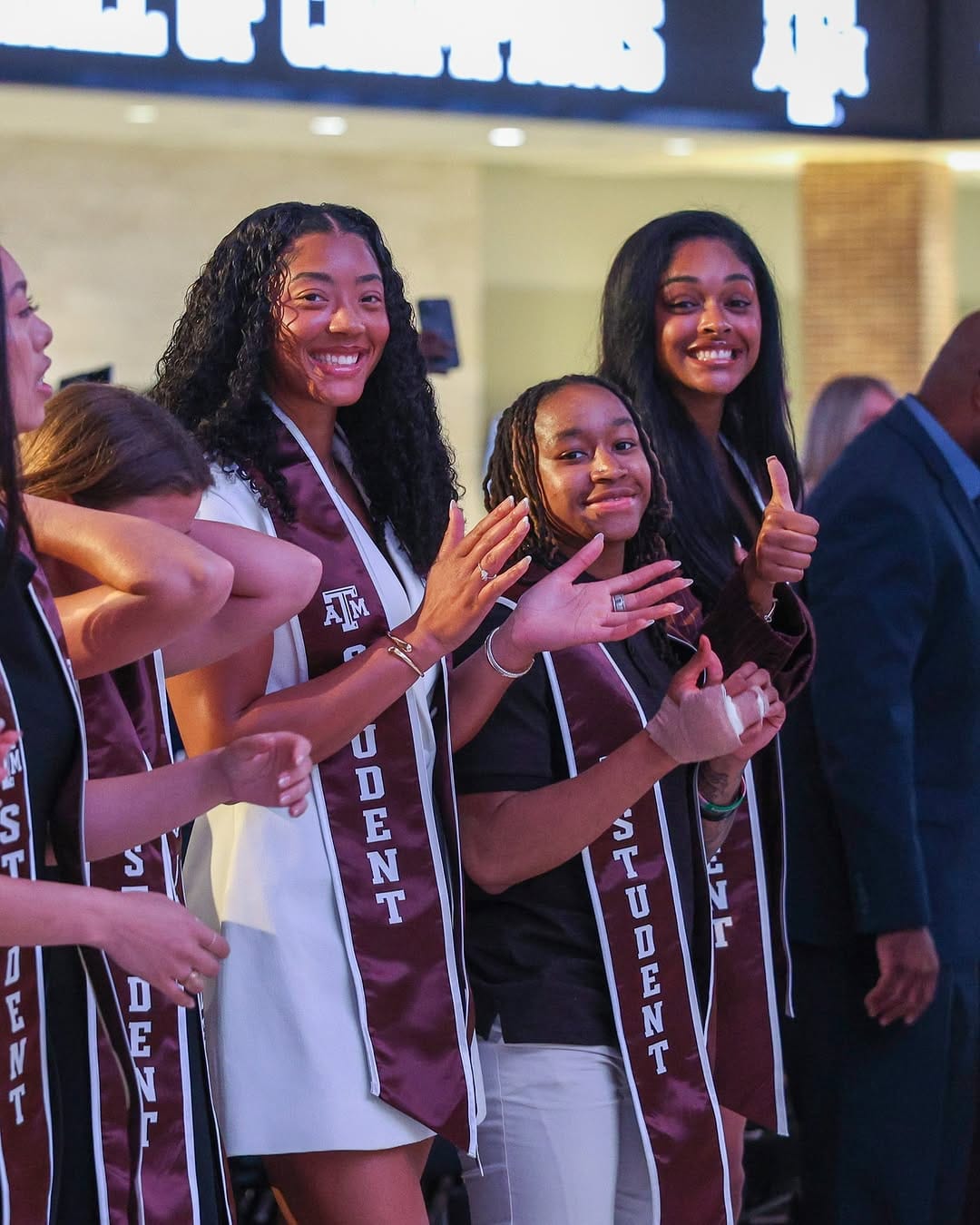 Post 8 by Texas A&M Women's Basketball on Instagram (carousel)