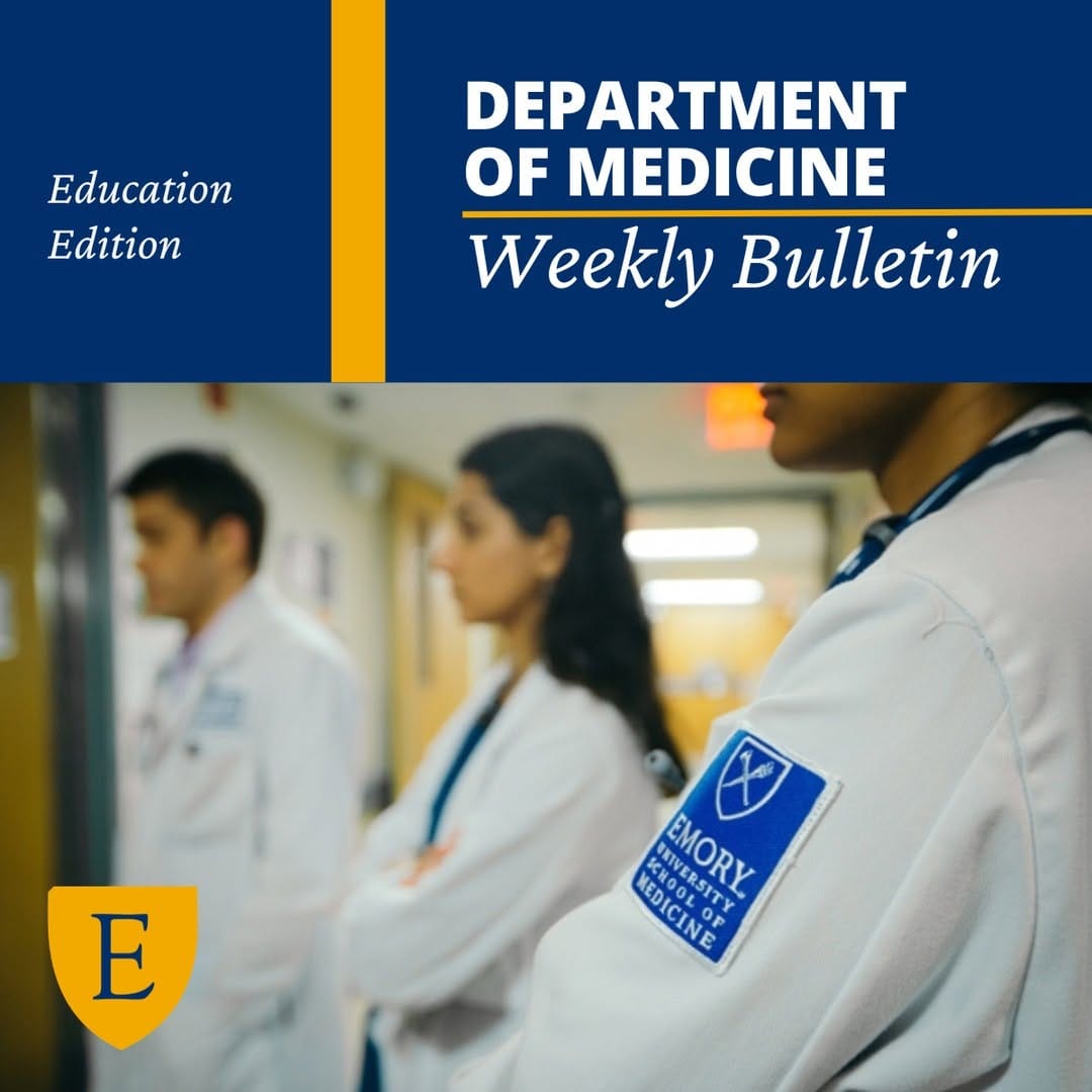 Post 5 by Emory Department of Medicine on Instagram (image)