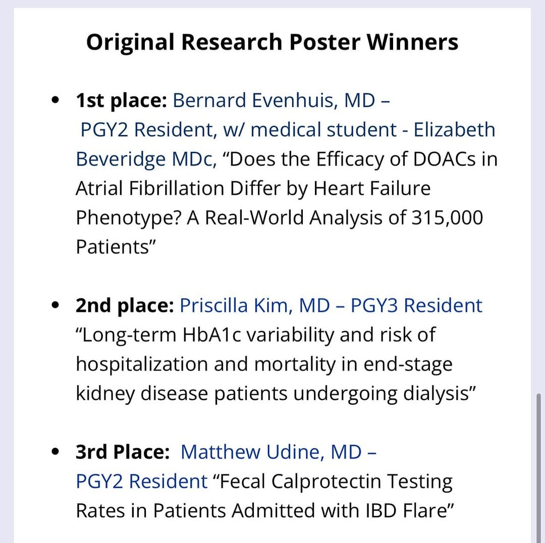 Post 6 by Emory Department of Medicine on Instagram (carousel)