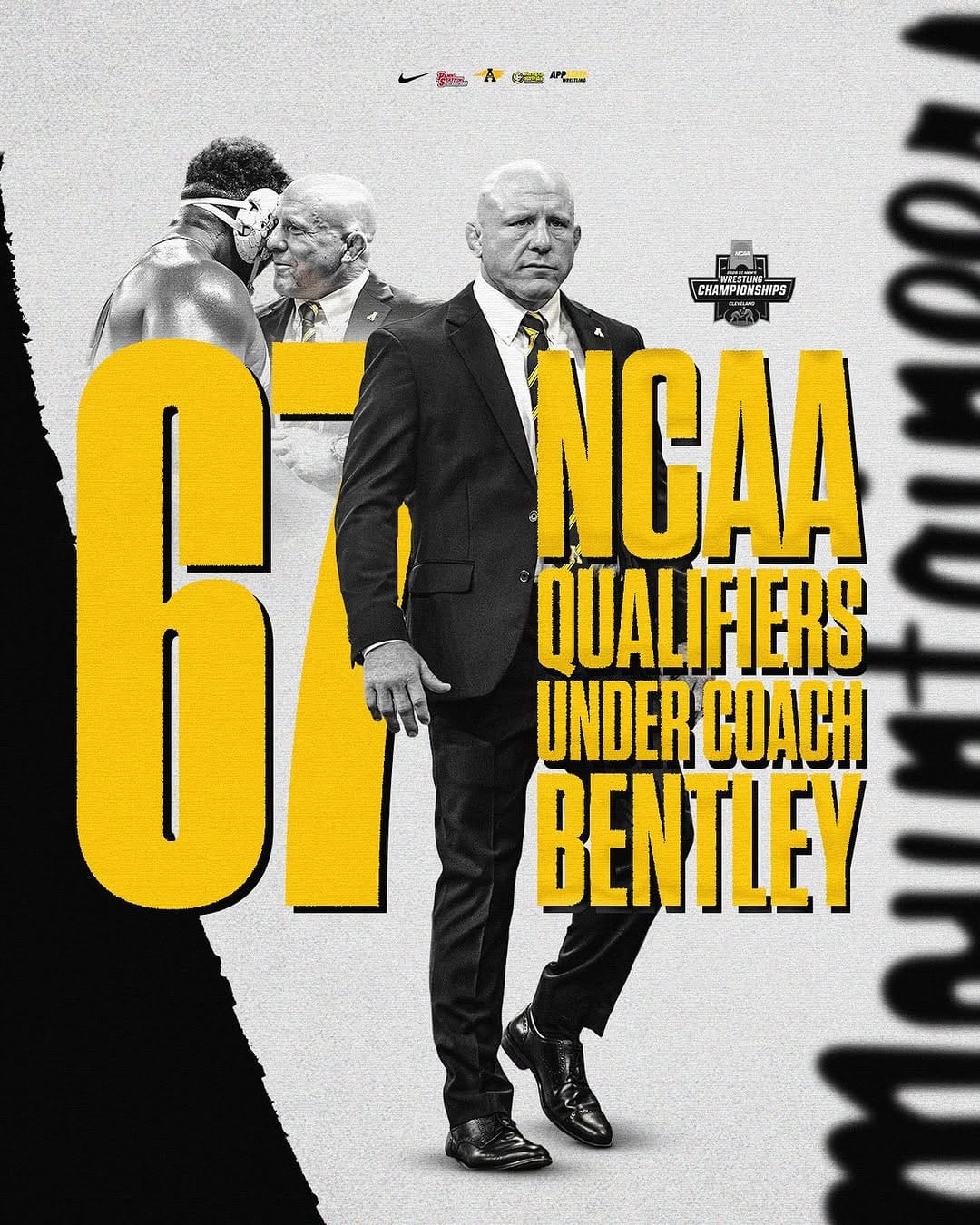 Post 8 by App State Wrestling on Instagram (image)