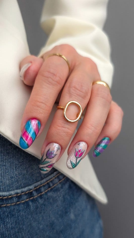 Post 3 by Asia Szymańska | Nails Designer | Nails | Paznokcie on Instagram (video)