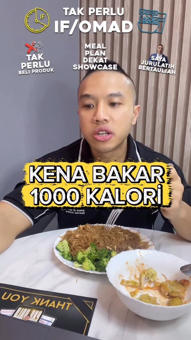 Post 3 by Kam Izzwan | Lose Fat With Me on Instagram (video)