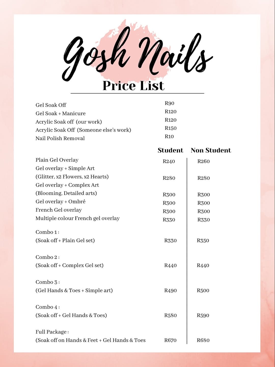 Post 9 by GOSH NAILS & GOSH BEAUTY on Instagram (carousel)