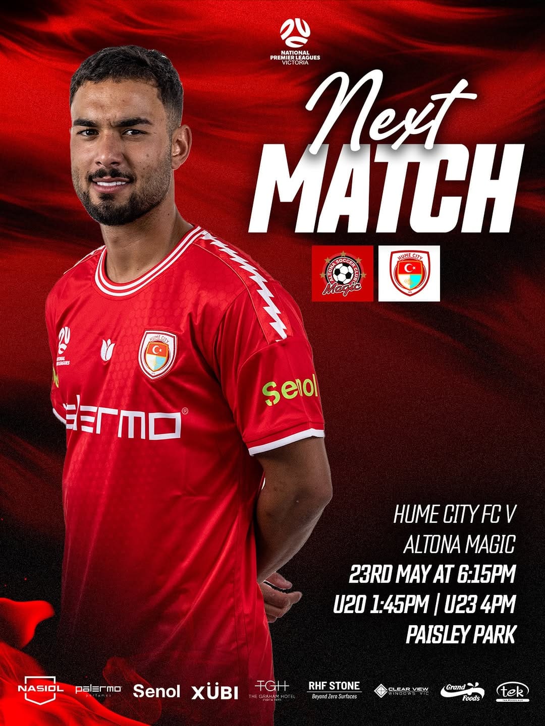 Post 3 by Hume City FC on Instagram (image)