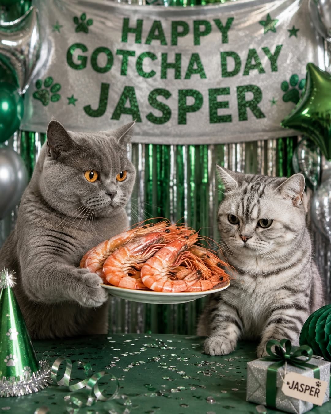 Post 1 by Violet the British Shorthair Cat on Instagram (image)