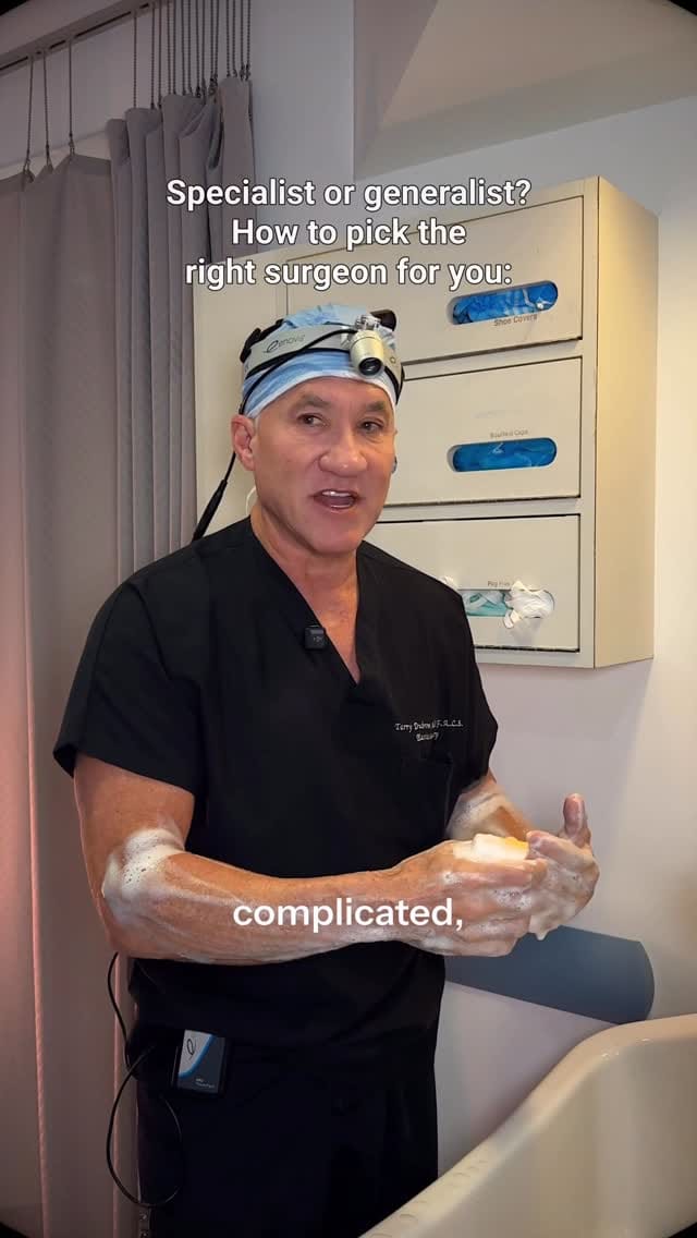 Post 8 by Dr. Terry Dubrow on Instagram (video)