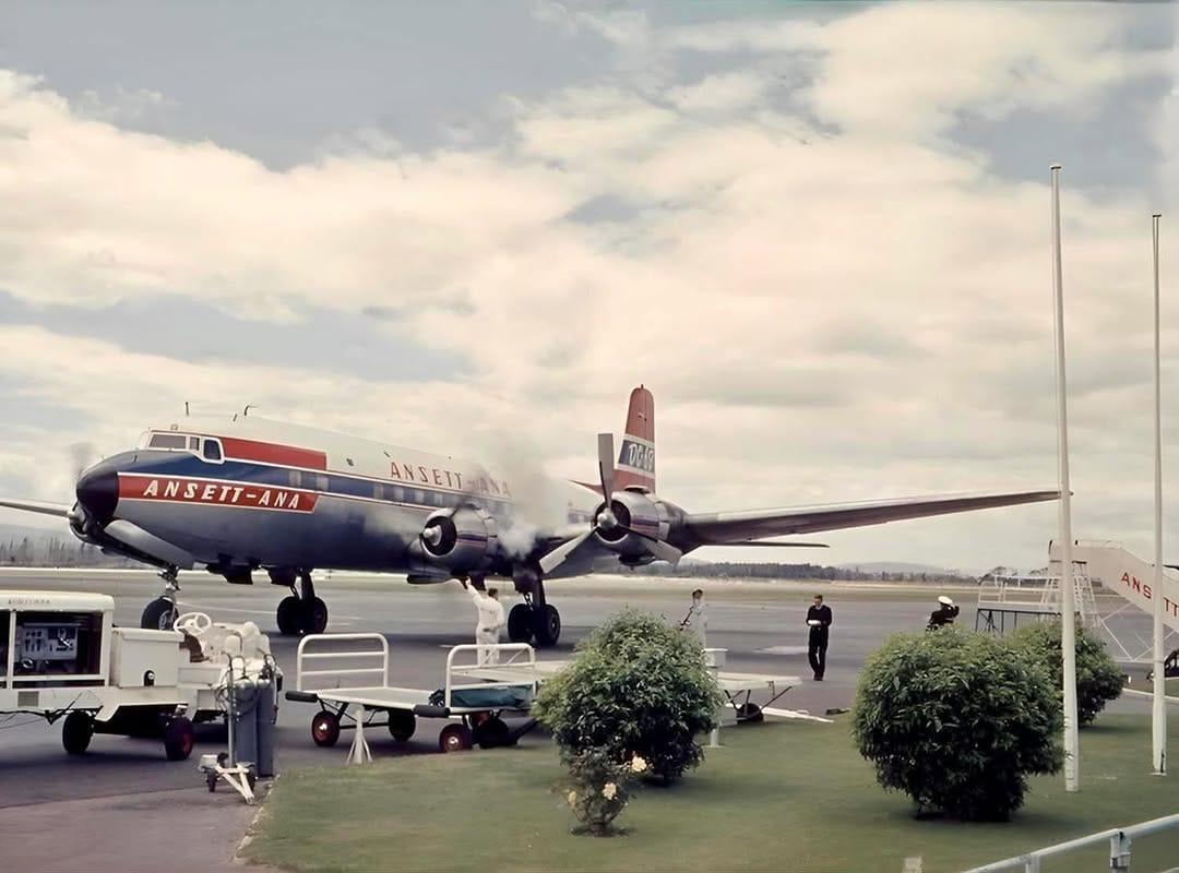 Post 2 by Ansett Airlines - A Pictorial Journey on Instagram (image)