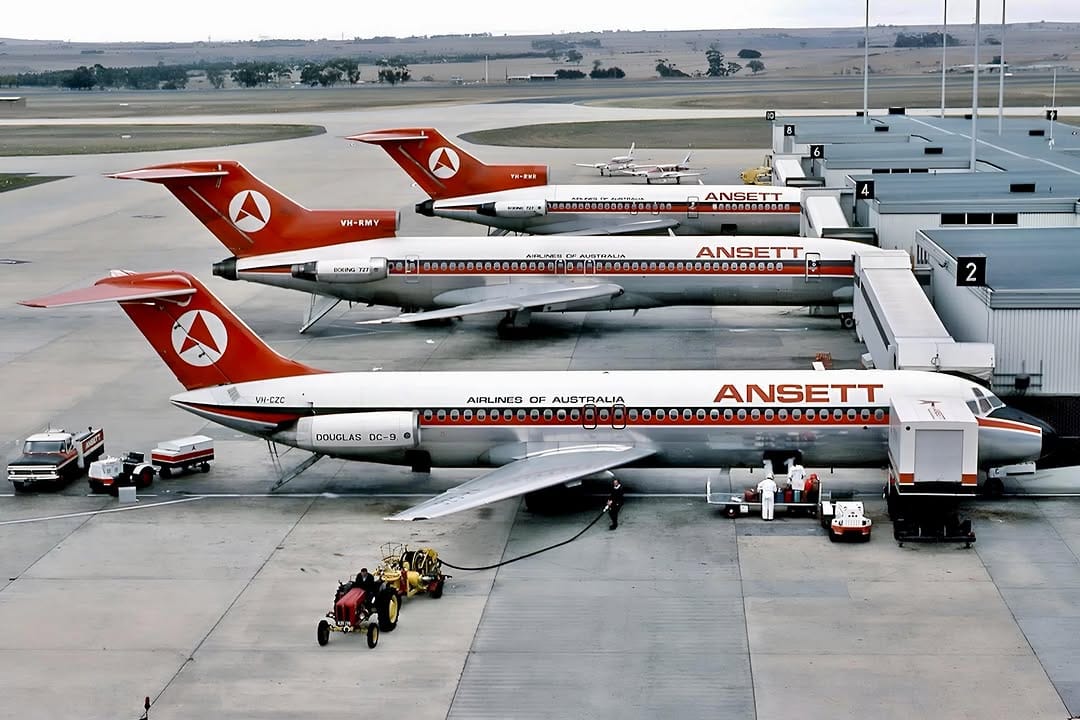 Post 7 by Ansett Airlines - A Pictorial Journey on Instagram (image)