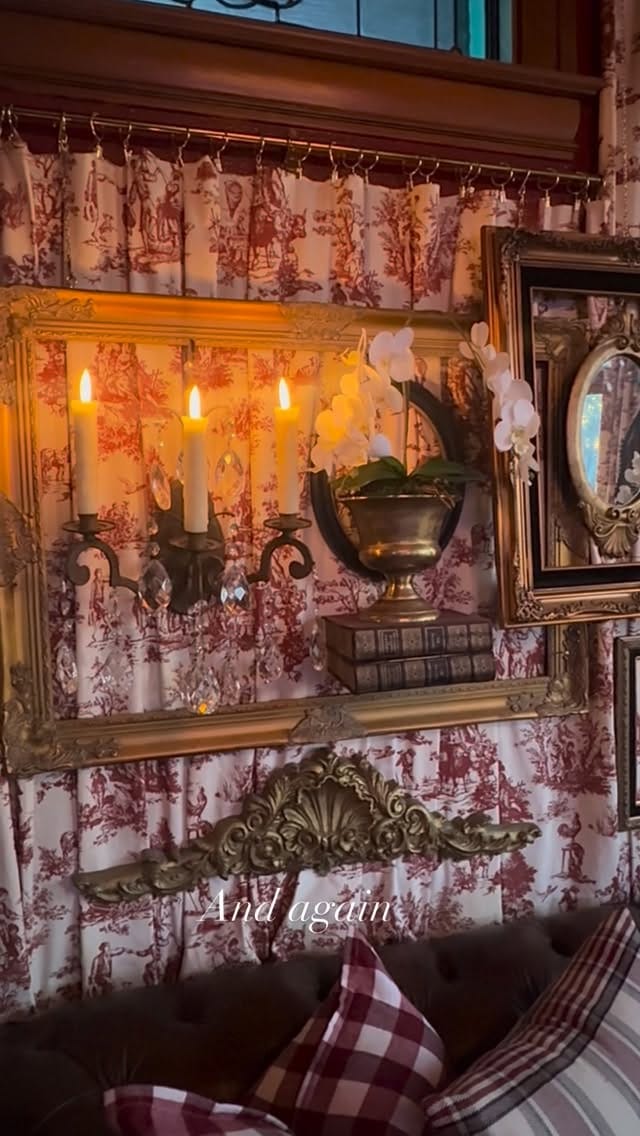 Post 3 by Diana & Dan Vogel | Victorian Maximalist Design on Instagram (video)