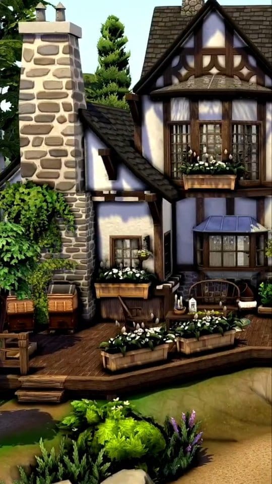 Post 3 by Sims 4 Creations on Instagram (video)