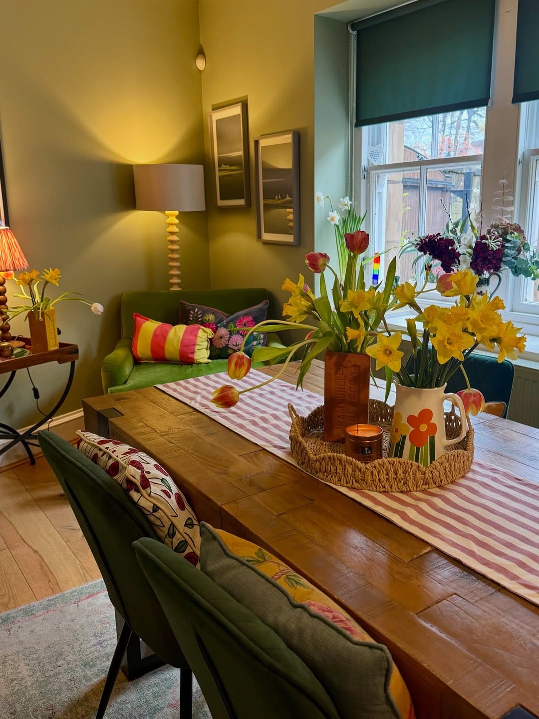 Post 10 by Anne Marie- inspiring you with colourful home decor +  styling on Instagram (carousel)