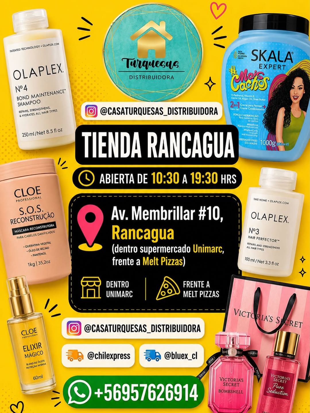 Post 1 by Productos capilares Olaplex skala victorias Secret rancagua on Instagram (image)