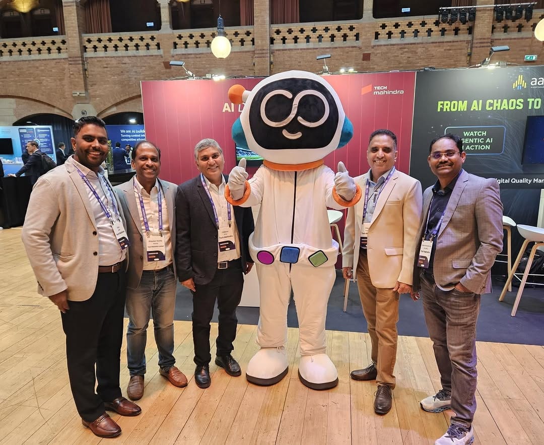 Post 3 by Tech Mahindra on Instagram (carousel)