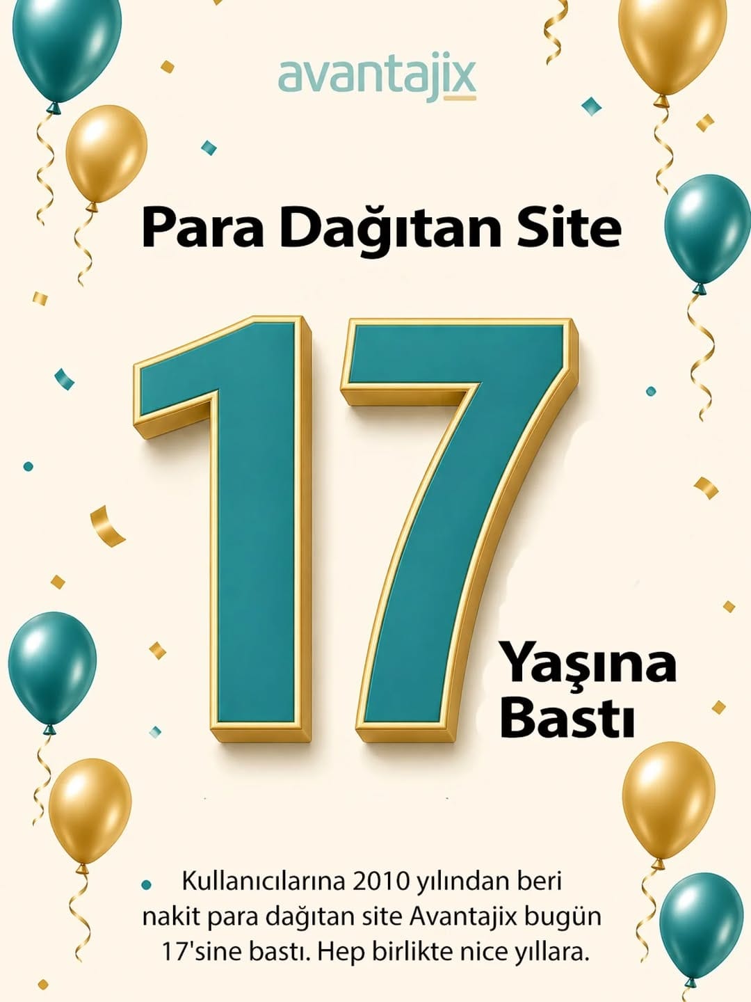 Post 3 by Avantajix | 17. Yıl on Instagram (image)