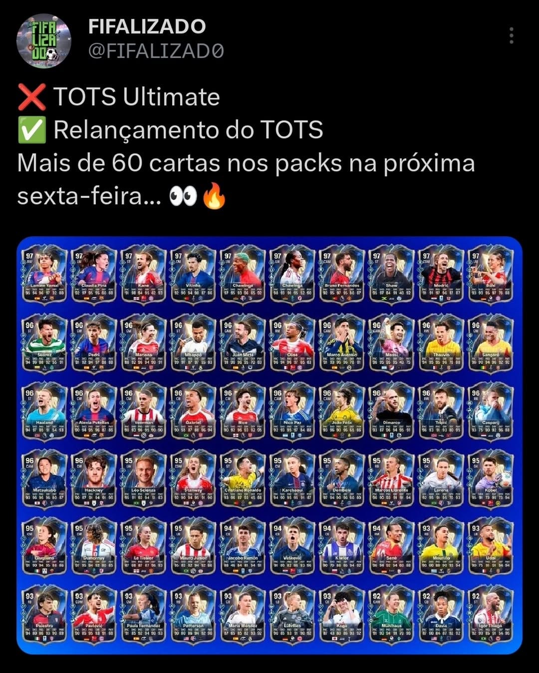 Post 2 by FIFALIZADO on Instagram (image)