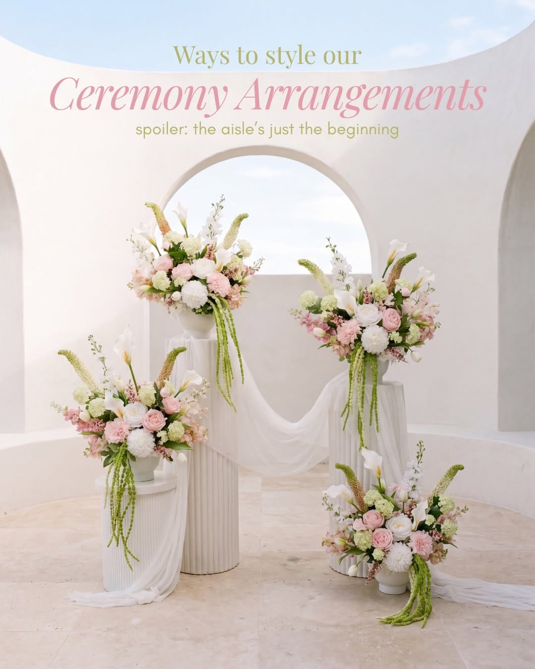 Post 3 by Sonder + Stone Boutique | Artificial Flowers on Instagram (carousel)