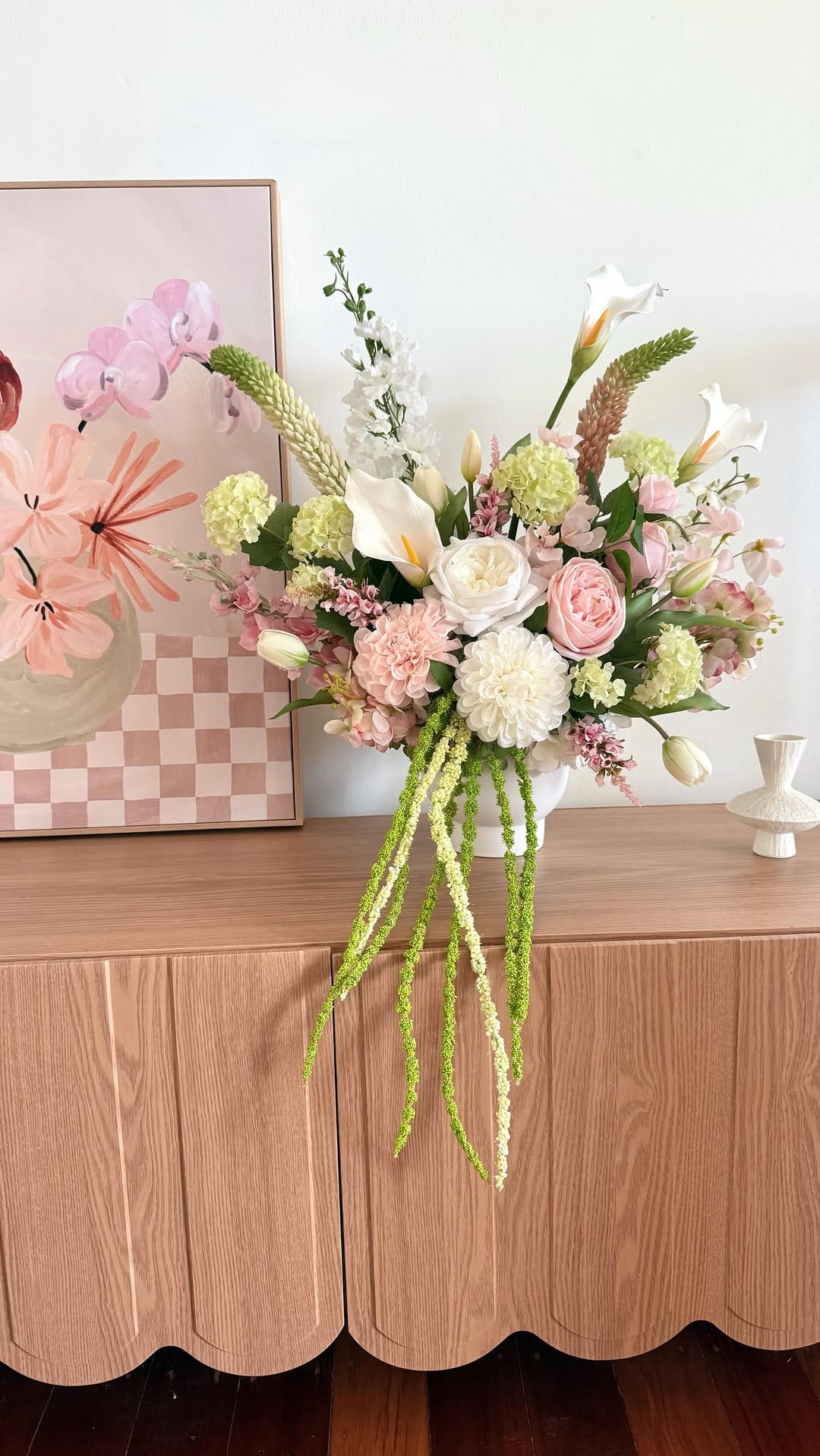 Post 6 by Sonder + Stone Boutique | Artificial Flowers on Instagram (video)