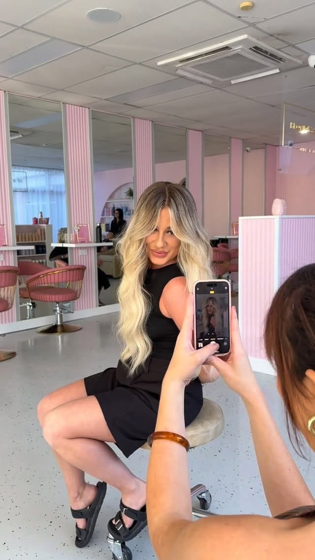 Post 3 by Blondes & Blowouts The Sister Salon on Instagram (video)