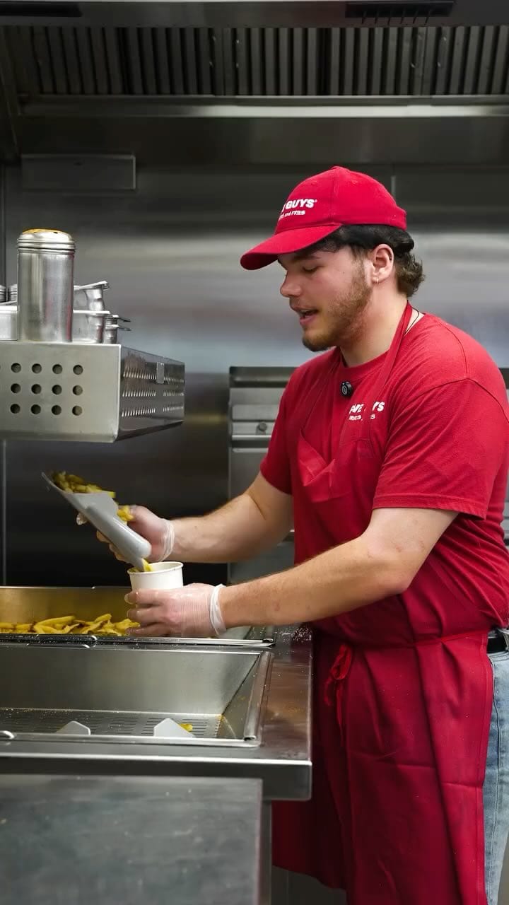 Post 9 by Five Guys Australia on Instagram (video)