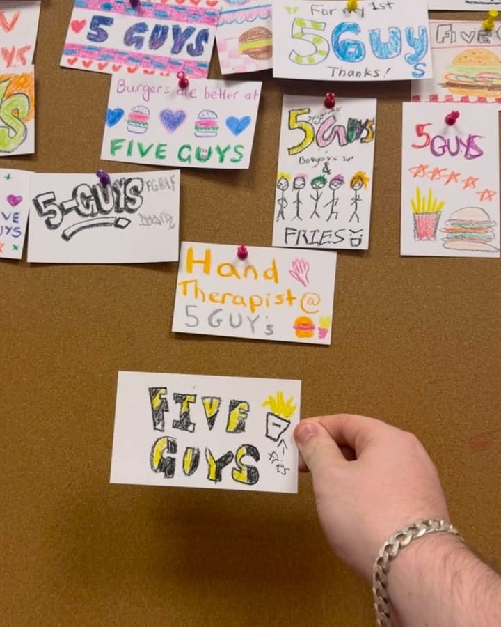 Post 2 by Five Guys Australia on Instagram (image)
