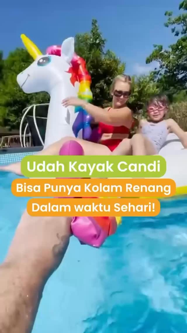 Post 2 by Intex Above Ground Pools on Instagram (video)