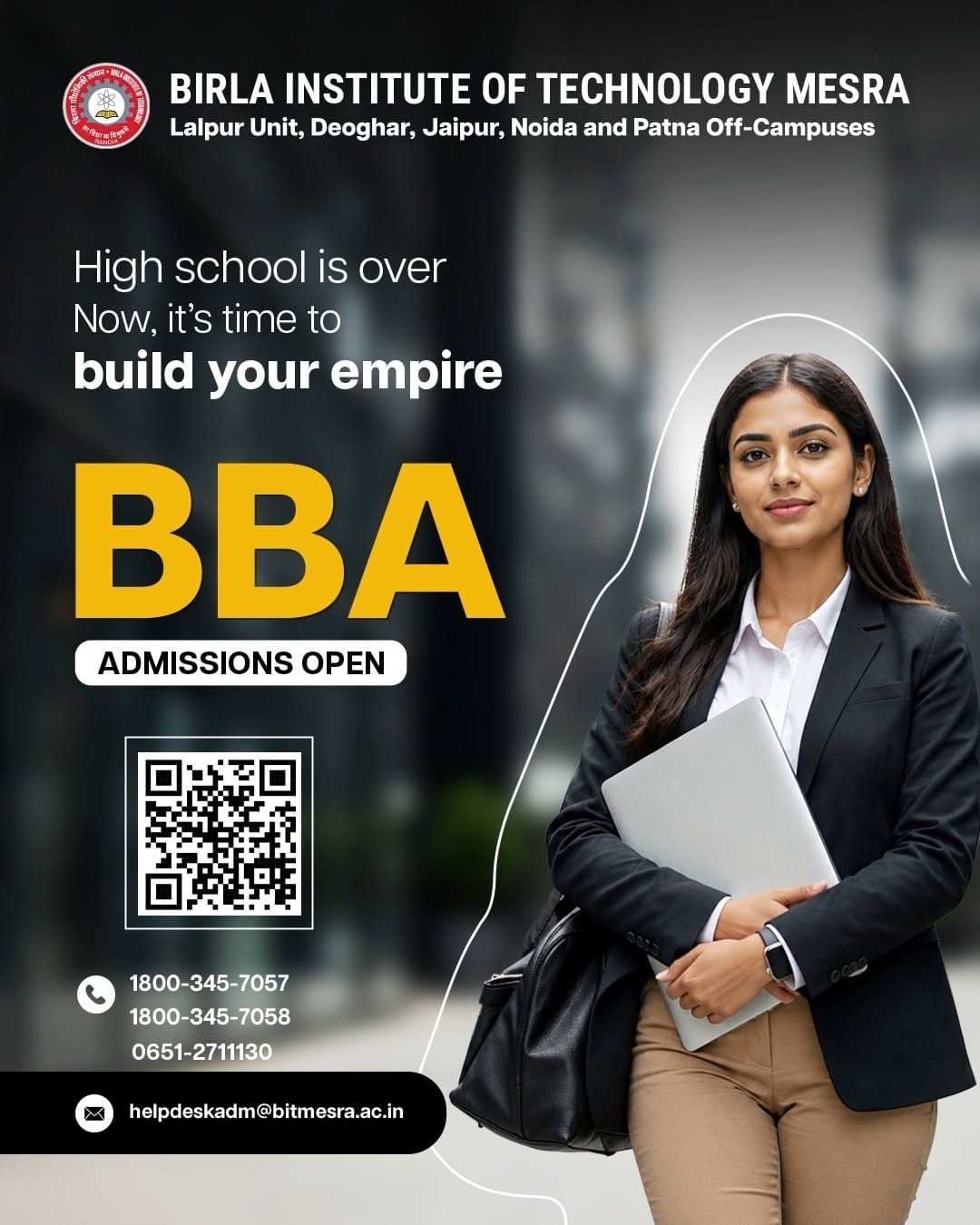 Post 1 by Birla Institute of Technology Mesra on Instagram (video)