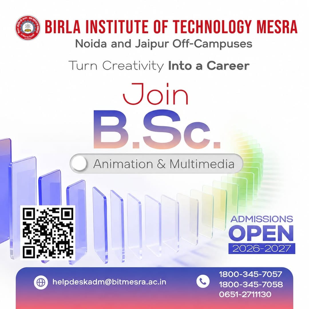 Post 10 by Birla Institute of Technology Mesra on Instagram (image)