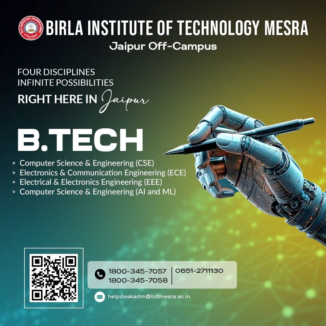 Post 6 by Birla Institute of Technology Mesra on Instagram (image)