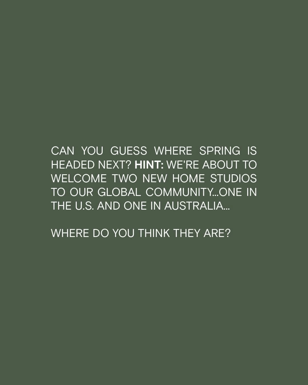 Post 6 by SPRING Movement on Instagram (image)