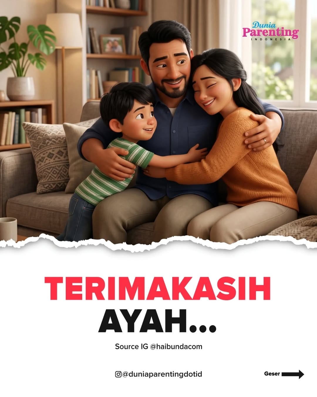 Post 1 by Dunia Parenting Indonesia on Instagram (carousel)