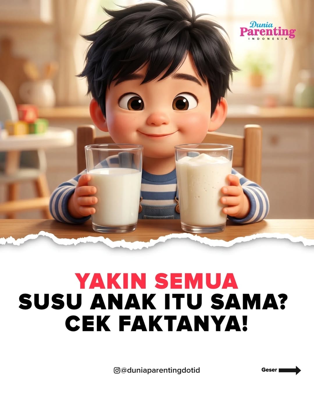 Post 9 by Dunia Parenting Indonesia on Instagram (carousel)