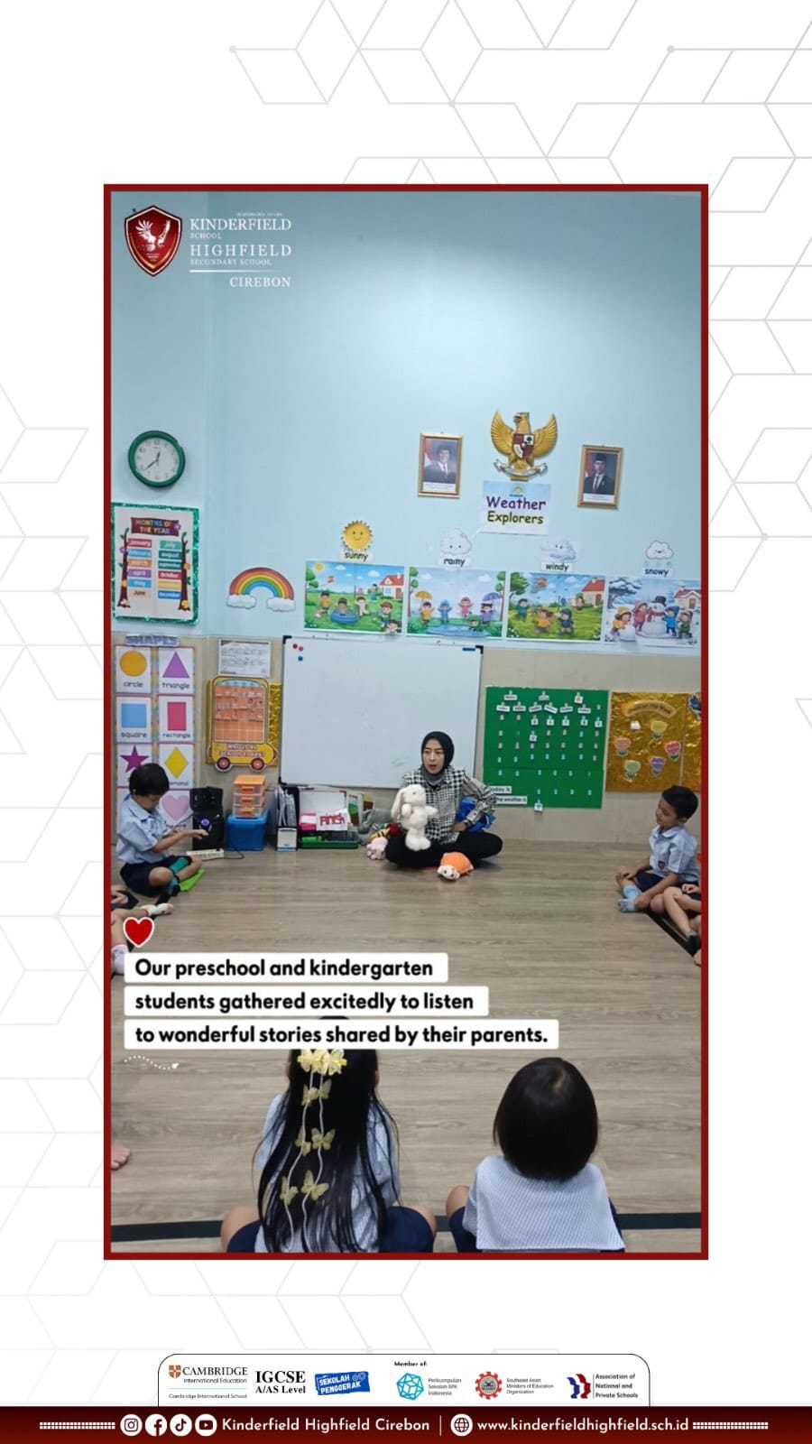 Post 4 by KINDERFIELD-HIGHFIELD Cirebon on Instagram (video)