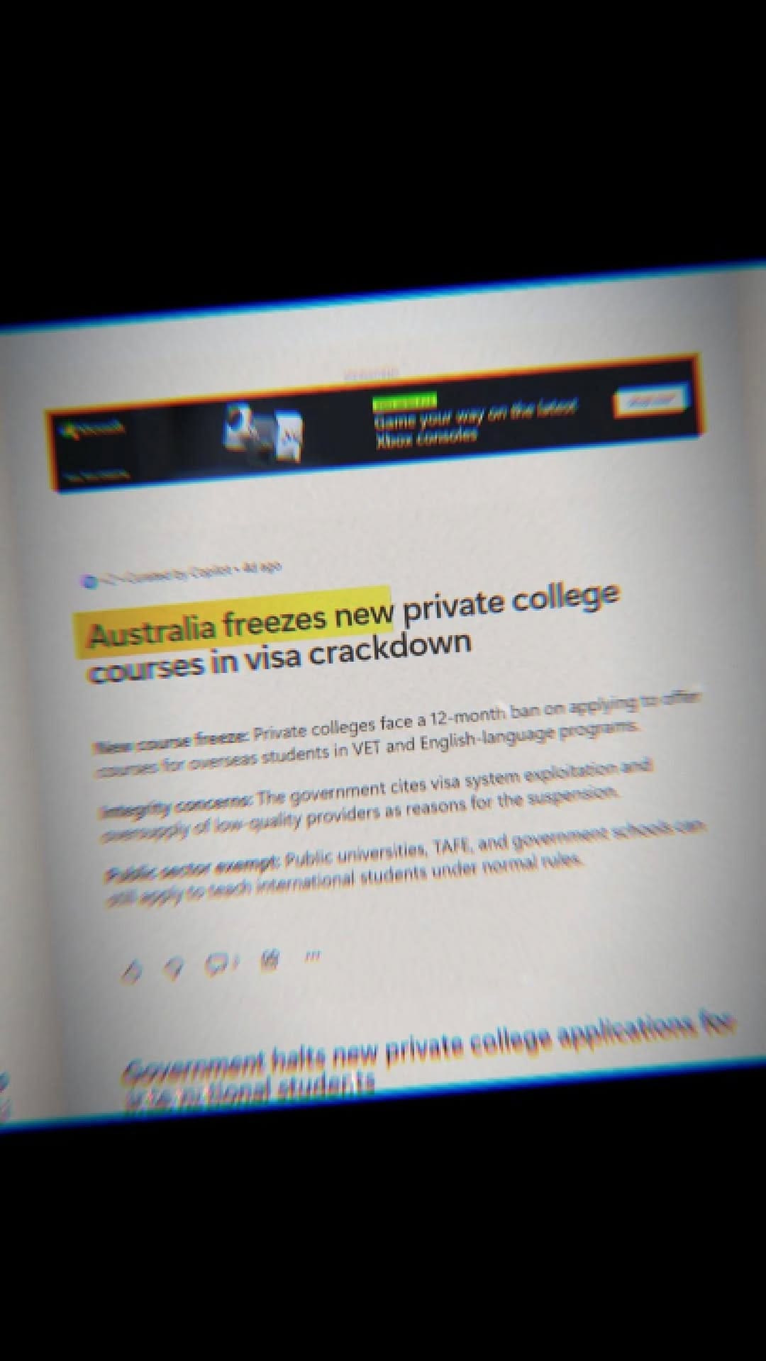 Post 1 by Study Abroad | UGS | Education on Instagram (video)