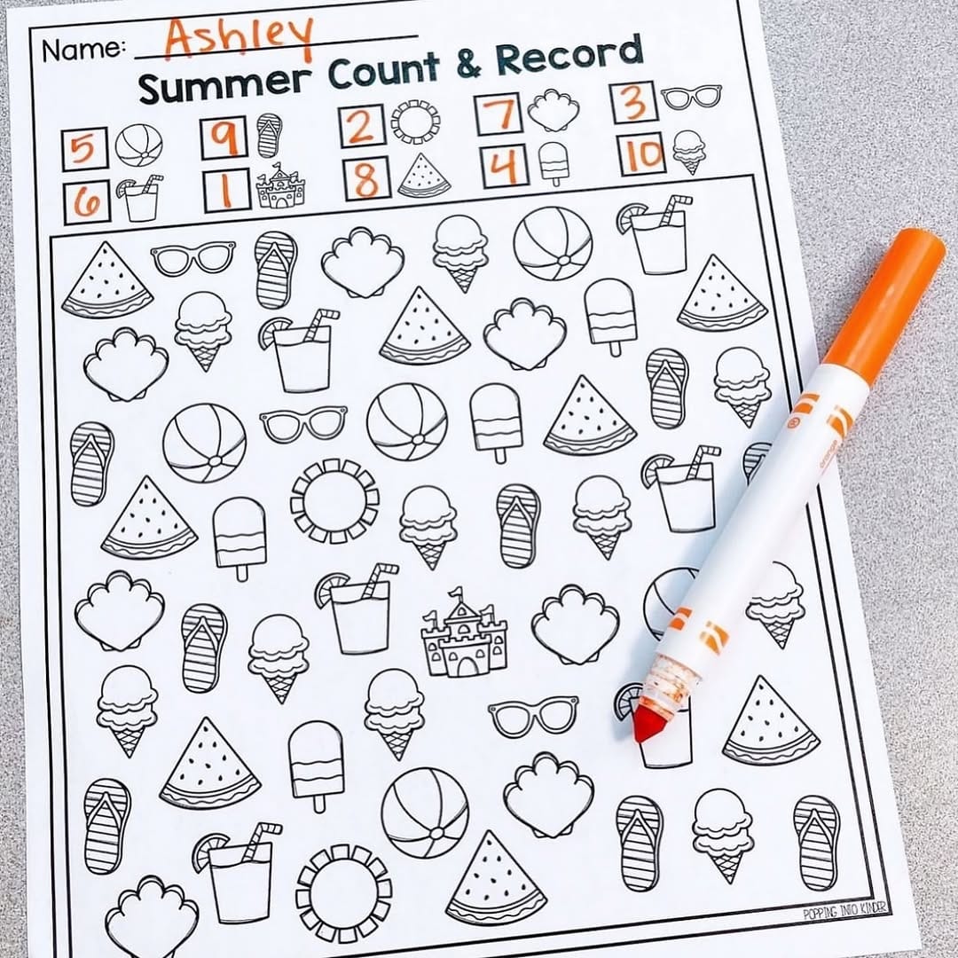 Post 1 by Ashley | Kindergarten Teacher on Instagram (image)