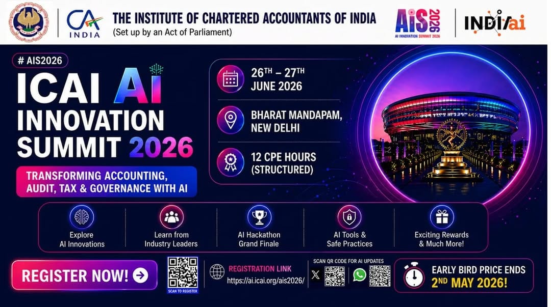 Post 10 by ICAI on Instagram (image)