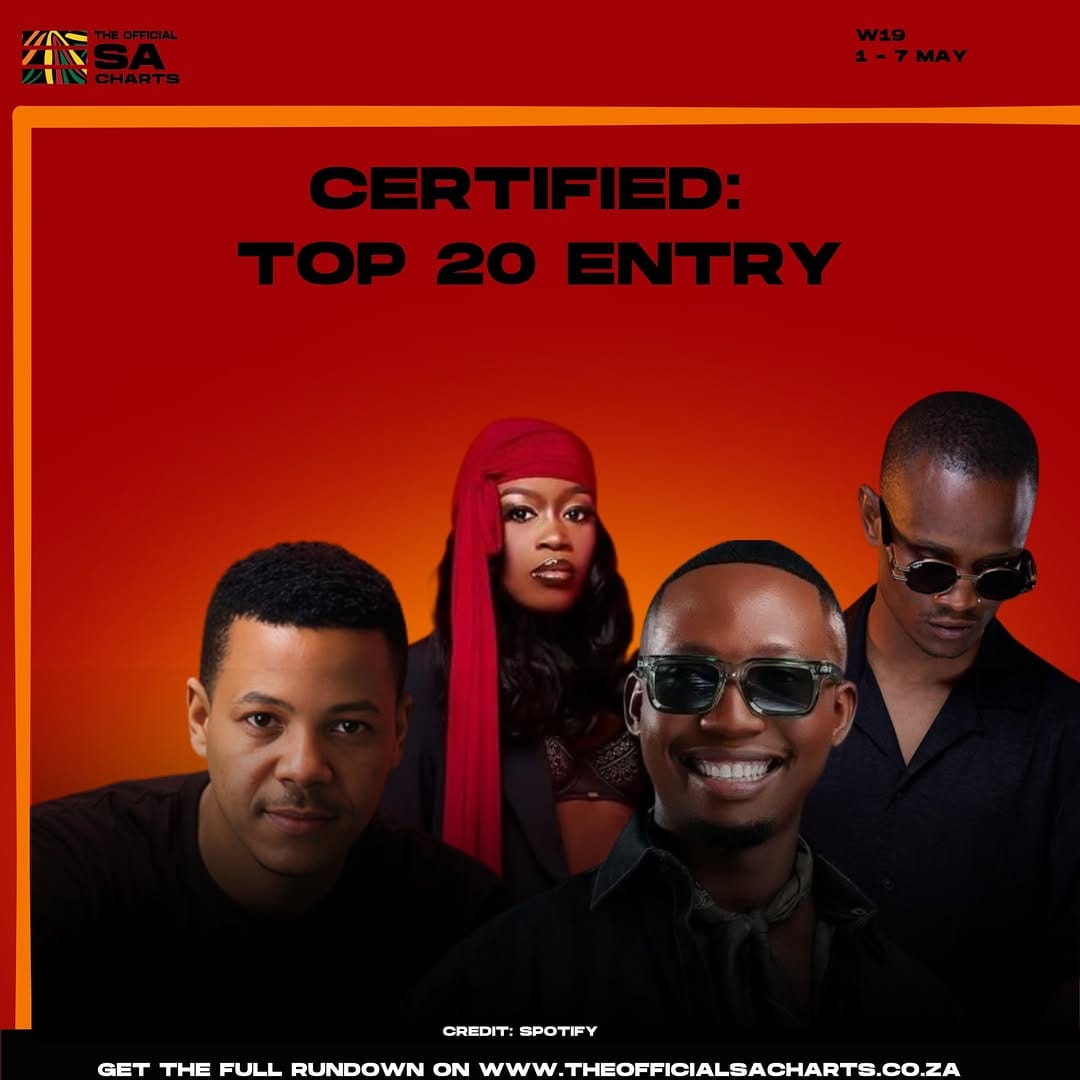 Post 7 by The Official SA Charts on Instagram (carousel)