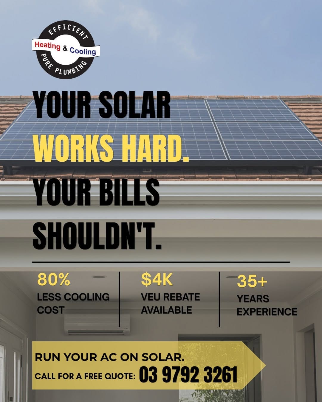Post 6 by Efficient Pure Plumbing Heating and Cooling on Instagram (image)