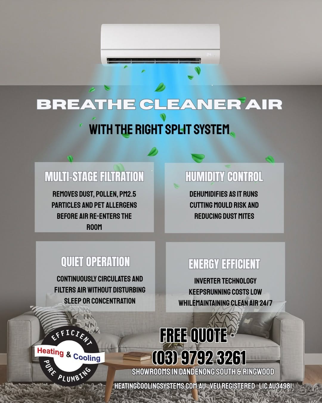 Post 7 by Efficient Pure Plumbing Heating and Cooling on Instagram (image)