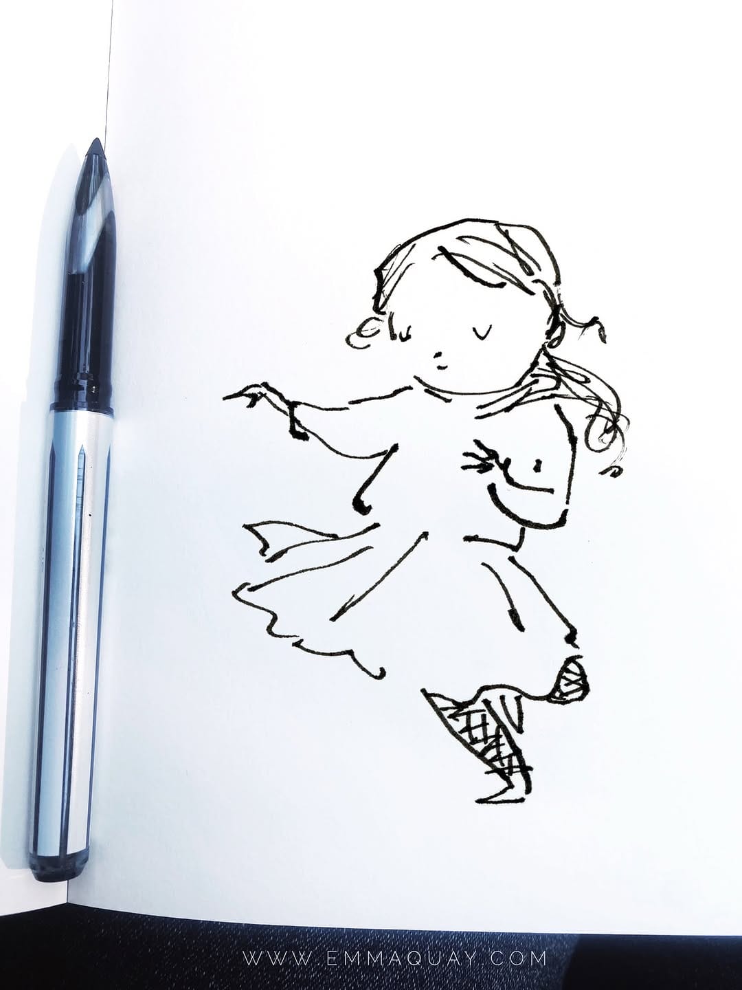 Post 4 by Emma Quay, author-illustrator on Instagram (carousel)