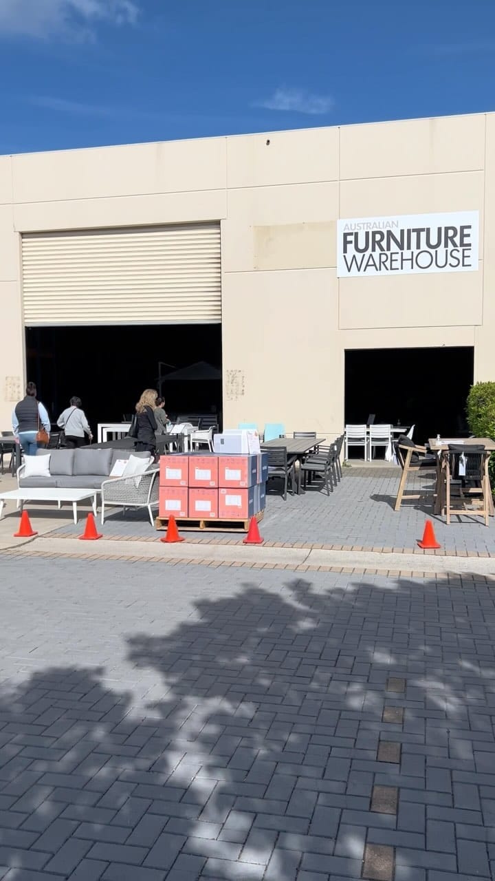 Post 8 by Australian Furniture Warehouse on Instagram (video)