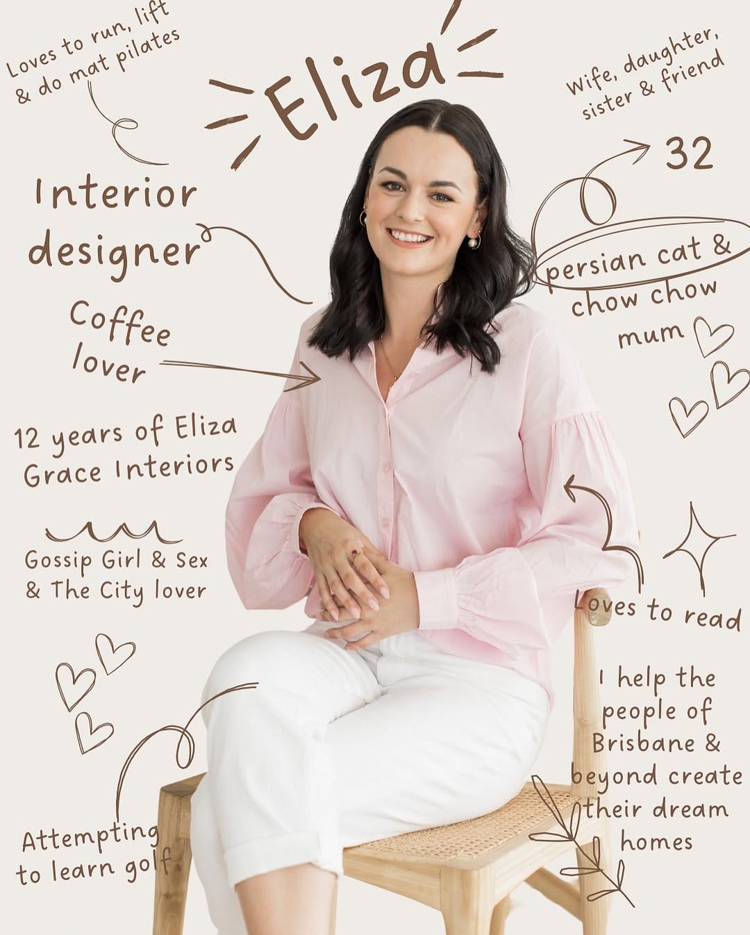 Post 8 by Eliza Grace Interiors - Brisbane Interior Designer & Decorator on Instagram (image)