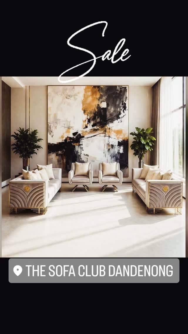 Post 2 by The Sofa Club Dandenong (Home of Luxury Furniture & Home decors) on Instagram (video)