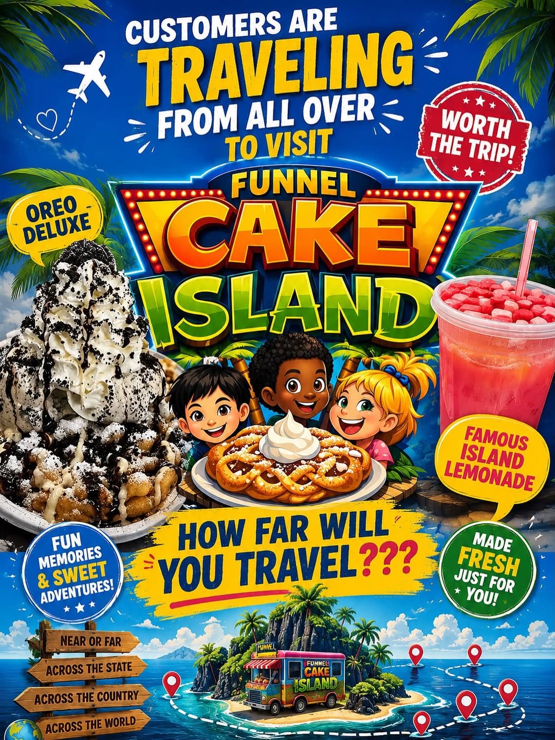 Post 5 by FUNNEL CAKE ISLAND on Instagram (image)
