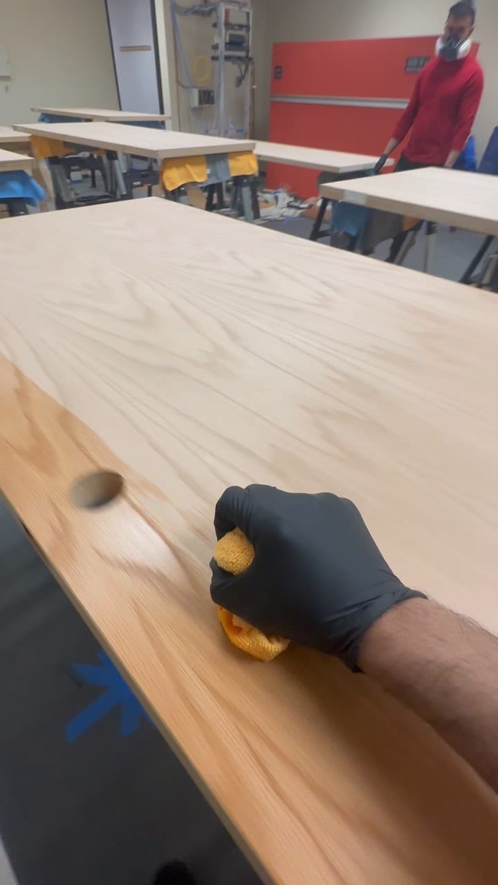 Post 9 by Door Stain on Instagram (video)